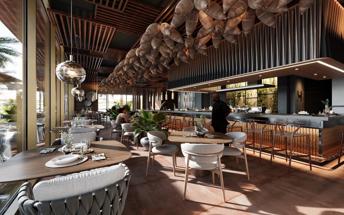 Fine dining restaurant