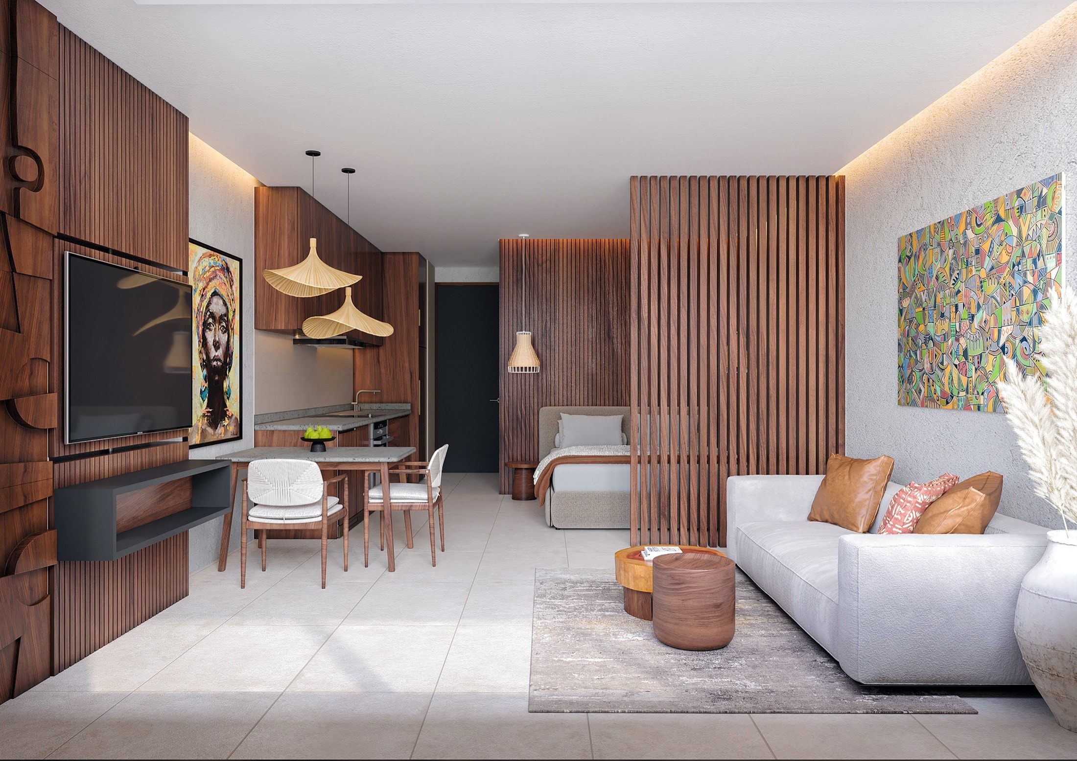 One Bedroom Deluxe interior view 2