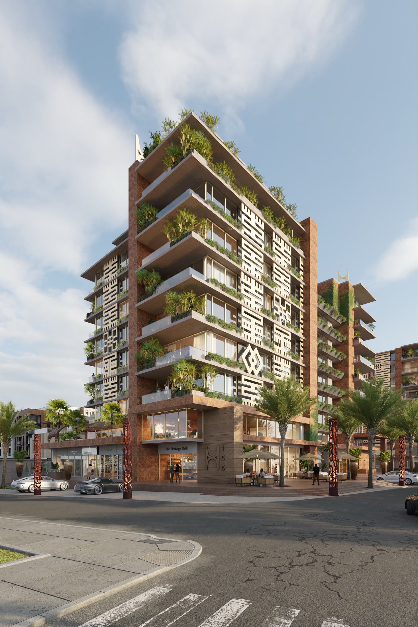 Exterior Vertical View