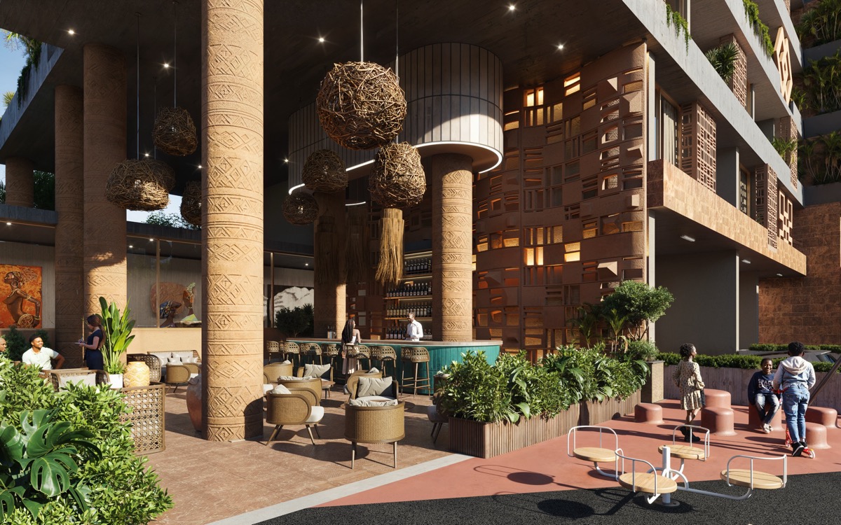 Lounge & playground